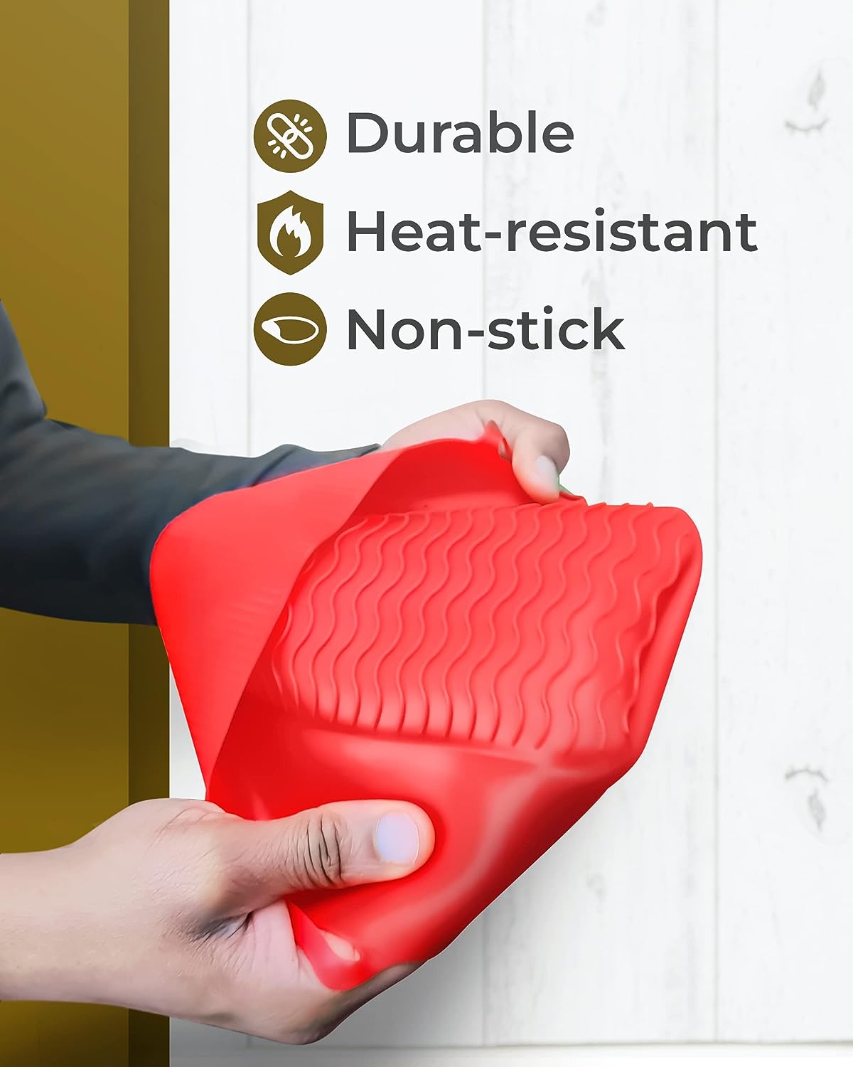 Silicone Air Fryer Liner (2 pcs) | Ninja Dual Air Fryer Accessories for AF300UK