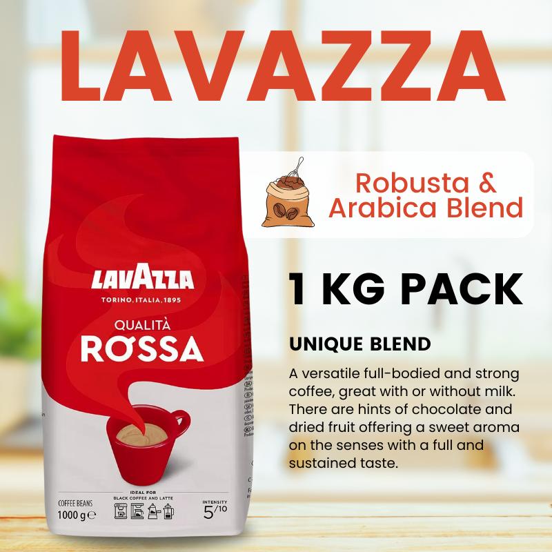 Lavazza Qualita Rossa Coffee Beans 1 kg