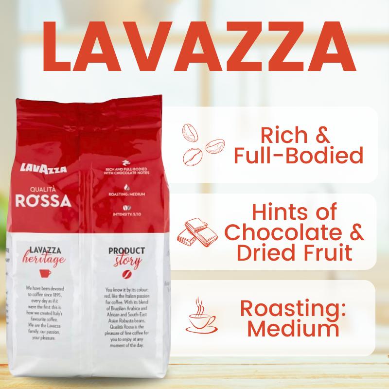 Lavazza Qualita Rossa Coffee Beans 1 kg