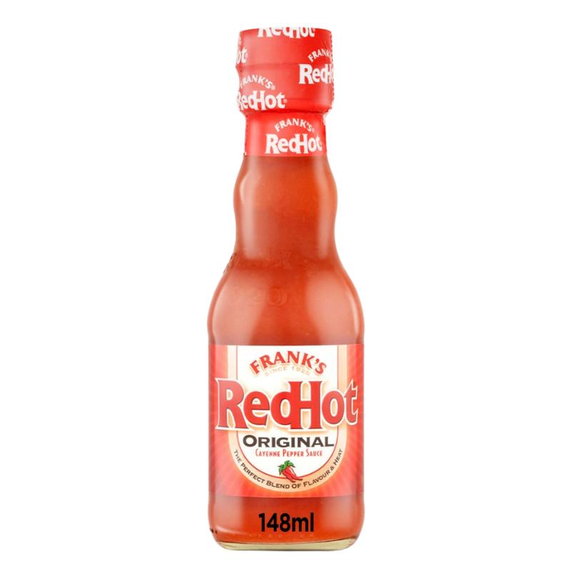 Frank's Red Hot Original Cayenne Pepper Hot Sauce 148 ml x 2