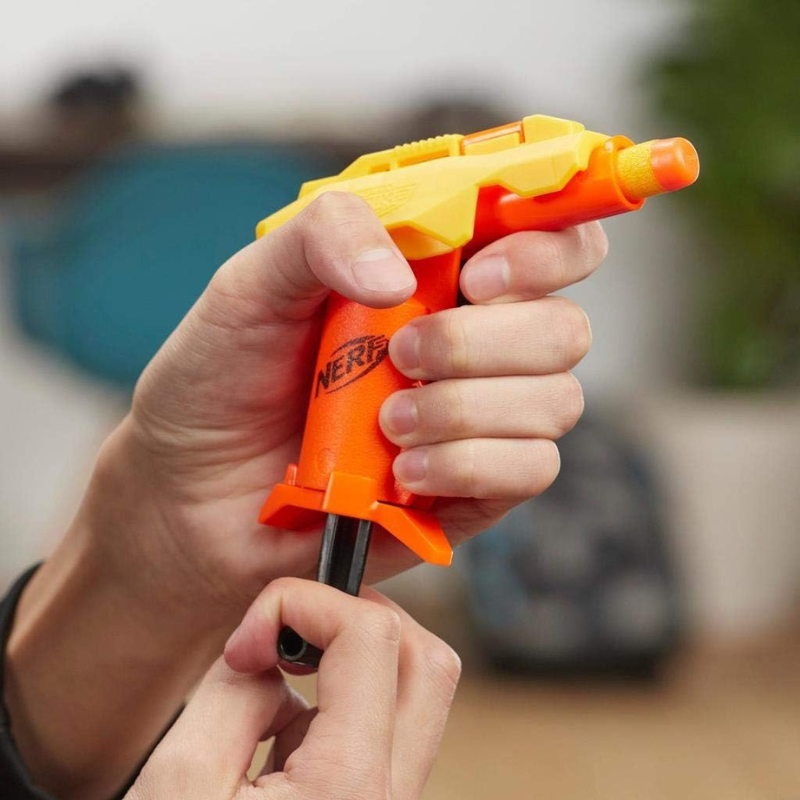 NERF Alpha Strike Slinger SD-1 Blaster | 2 Foam Darts