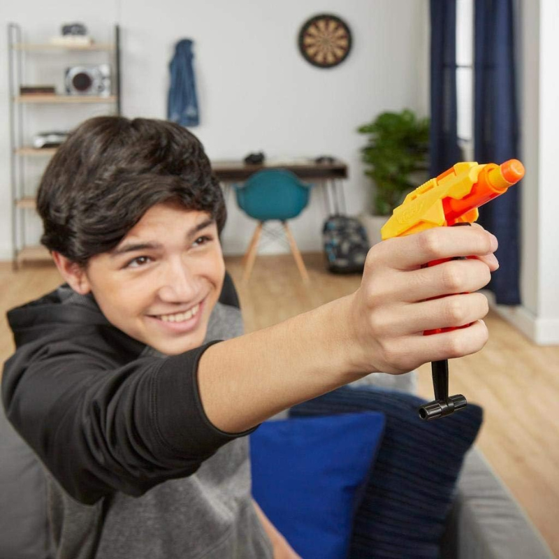 NERF Alpha Strike Slinger SD-1 Blaster | 2 Foam Darts