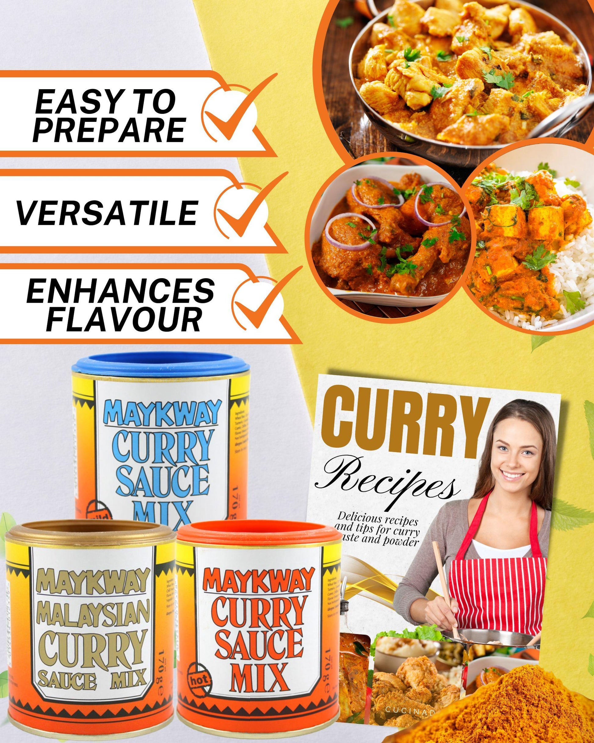 Maykway curry sauce mix deals