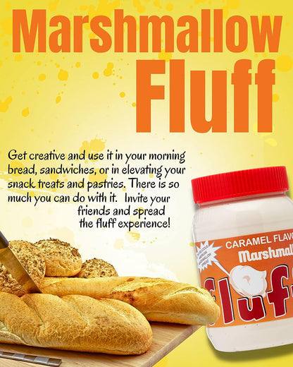 Marshmallow Fluff Caramel 213 g x 3 with Card Recipe | Gluten-Free, Vegetarian-Friendly