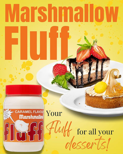 Marshmallow Fluff Caramel 213 g x 3 with Card Recipe | Gluten-Free, Vegetarian-Friendly