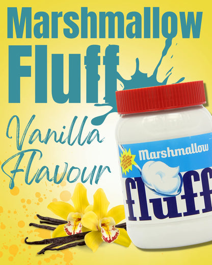 Marshmallow Fluff 213 g | Original, Caramel, & Strawberry Flavours | Gluten-Free & Vegetarian