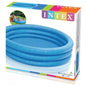 INTEX 3 Ring Inflatable Paddling Pool ( 58” x 13”) | Durable Backyard Pool for Kids | Easy to Inflate | Perfect for Summer Fun & Cooling Off | Ages 3+