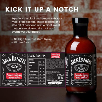 Jack Daniel's BBQ Sauce Variety Pack (Original, BBQ, Honey) 553 g x 3