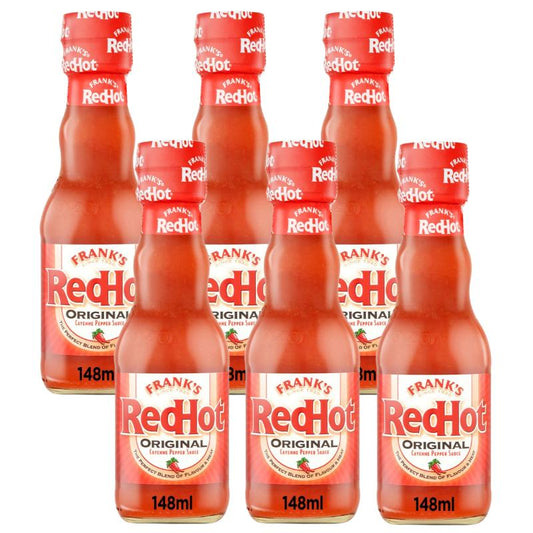 Frank's Red Hot Original Cayenne Pepper Sauce  148 ml x 6