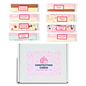 Nougat Gift Box | Selection of 7 Flavours (7 Bars) + 1 Bar (Random Flavour) | Individually Wrapped Nougat Sweets 130 g Each | Gift for All