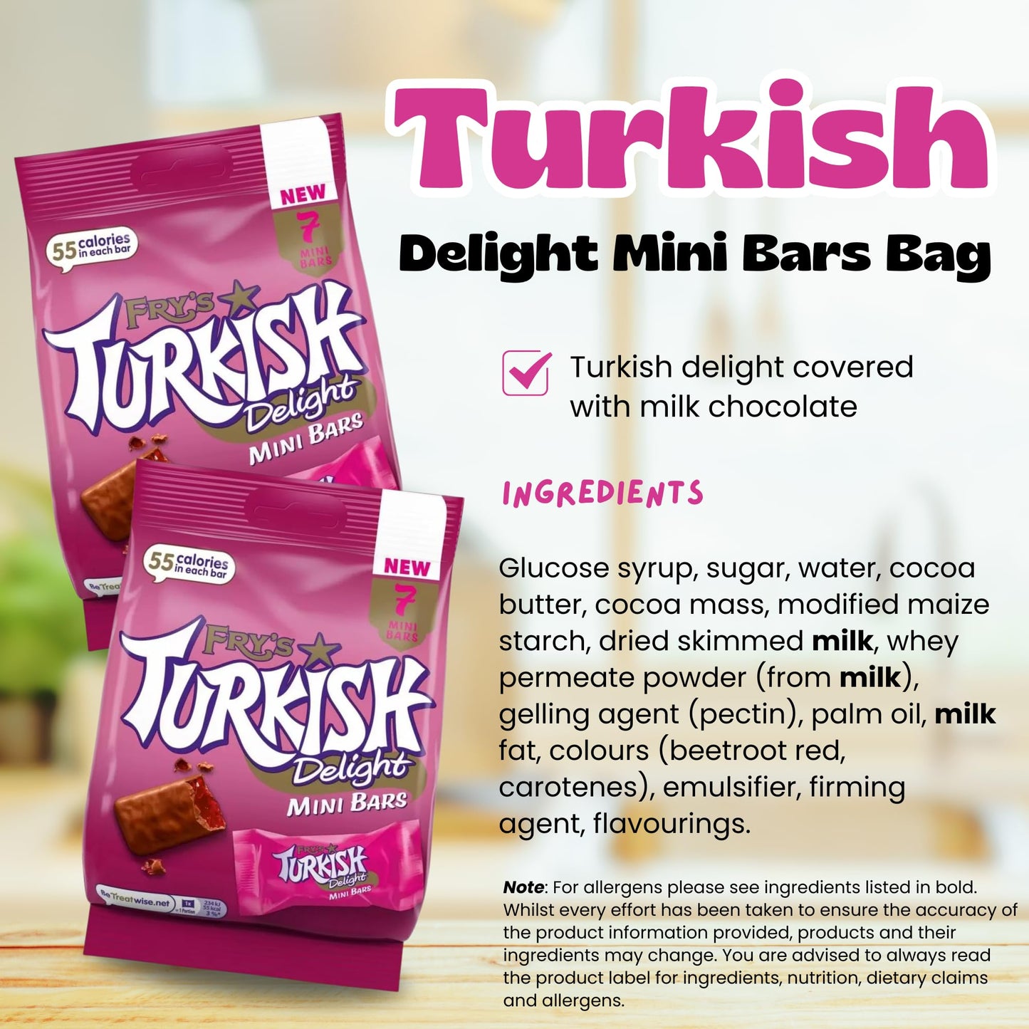 Turkish Delight Gift Box | Fry’s Turkish Chocolate with Assorted Varieties