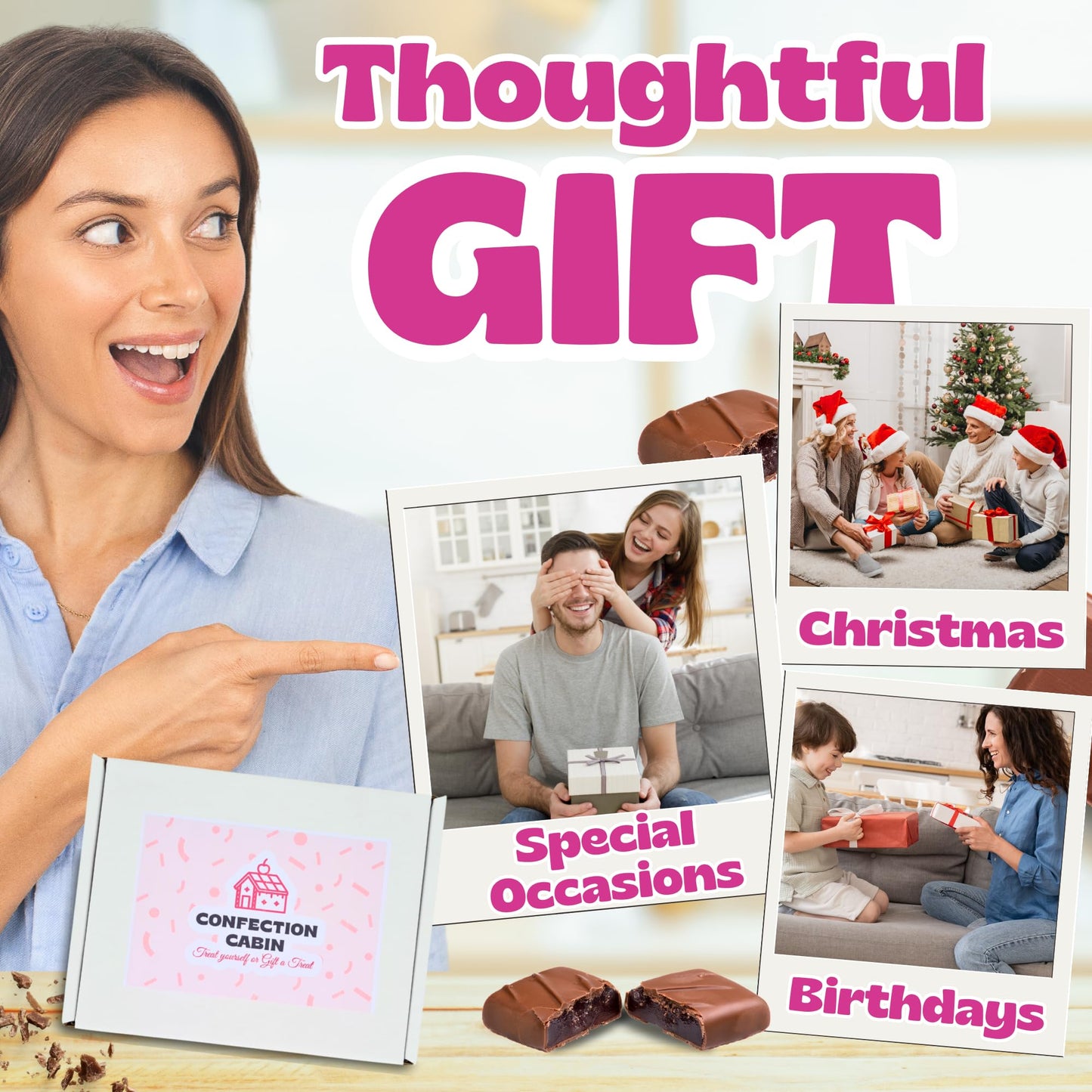 Turkish Delight Gift Box | Fry’s Turkish Chocolate with Assorted Varieties