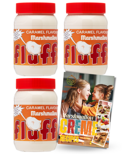 Marshmallow Fluff Caramel 213 g x 3 with Card Recipe | Gluten-Free, Vegetarian-Friendly