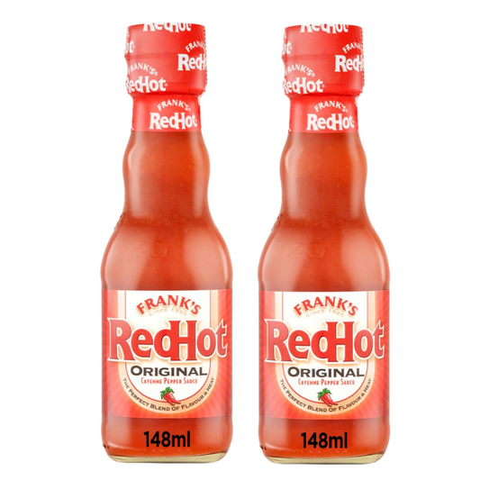 Frank's Red Hot Original Cayenne Pepper Hot Sauce 148 ml x 2