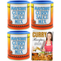 Maykway Curry Sauce Mix Mild (170 g x 3) with Curry Recipe Leaflet