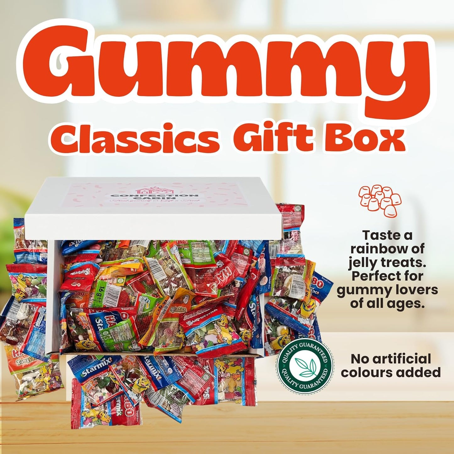 Gummy Sweet Selection Box – 60 Mini Bags Gift Set | Starmix, Supermix, Strawbs & Tangfastics