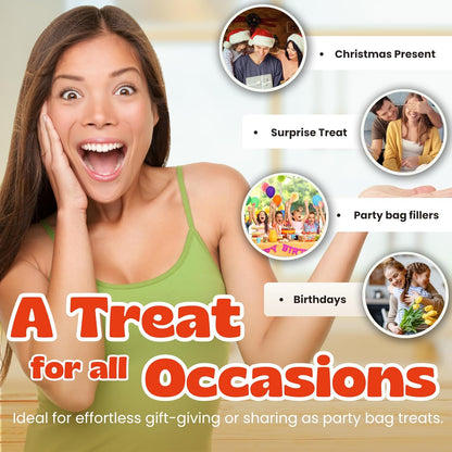 Gummy Sweet Selection Box – 60 Mini Bags Gift Set | Starmix, Supermix, Strawbs & Tangfastics